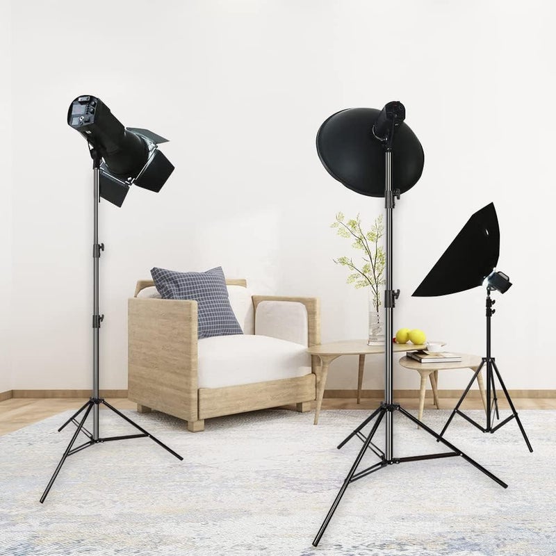 ITOTIN Aluminum Alloy Photography Tripod Stand, 9.19 Feet/2.8m Studio Lighting Tripod Stand for Video Lights, Photography Lights, Reflectors, Softboxes, Umbrellas - Image 5